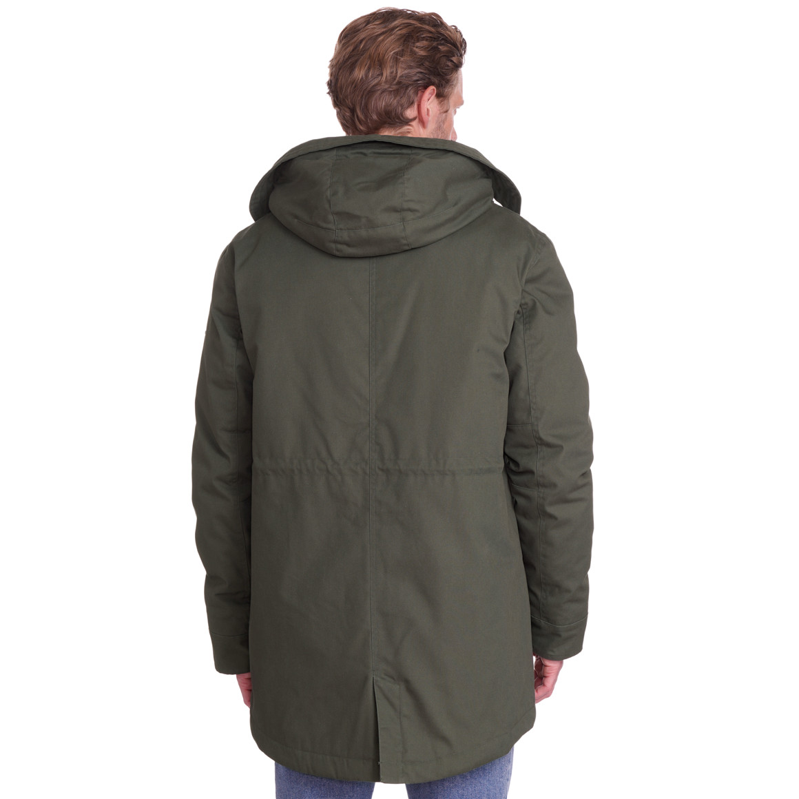 Herenparka met voering