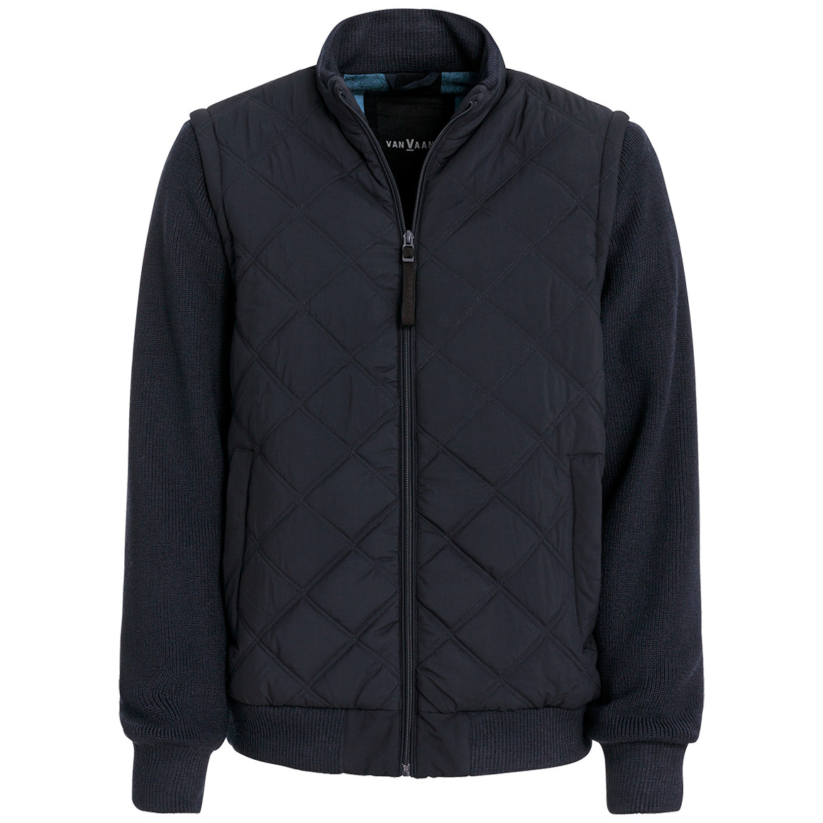 Herren Steppjacke mit Strickärmeln