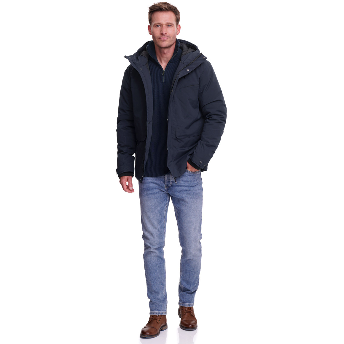 Herren Jacke im Parka-Syle