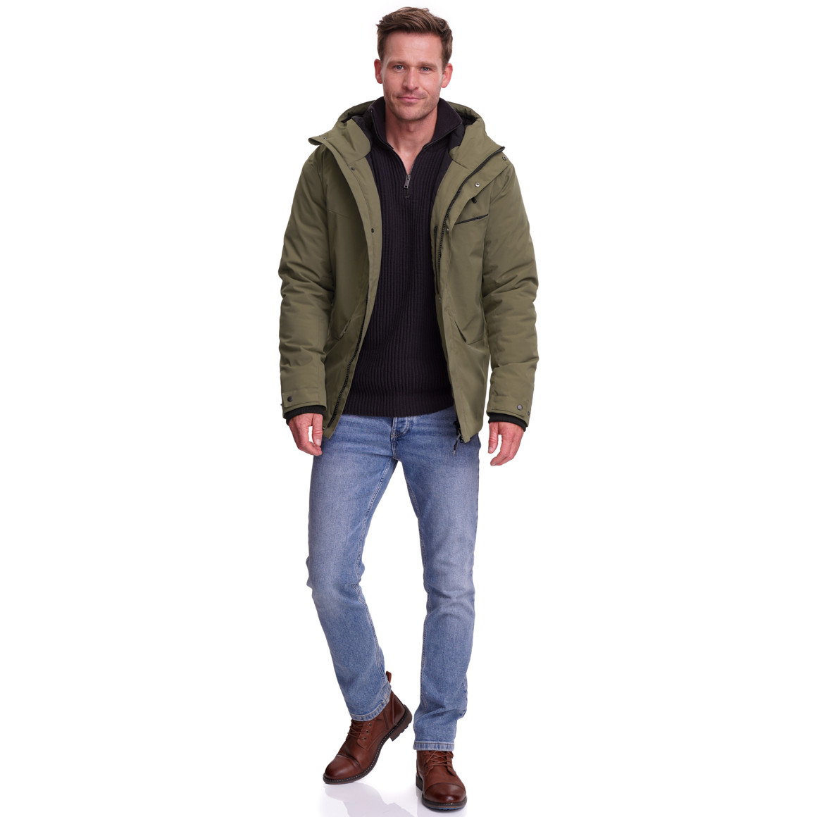 Herren Jacke im Parka-Syle
