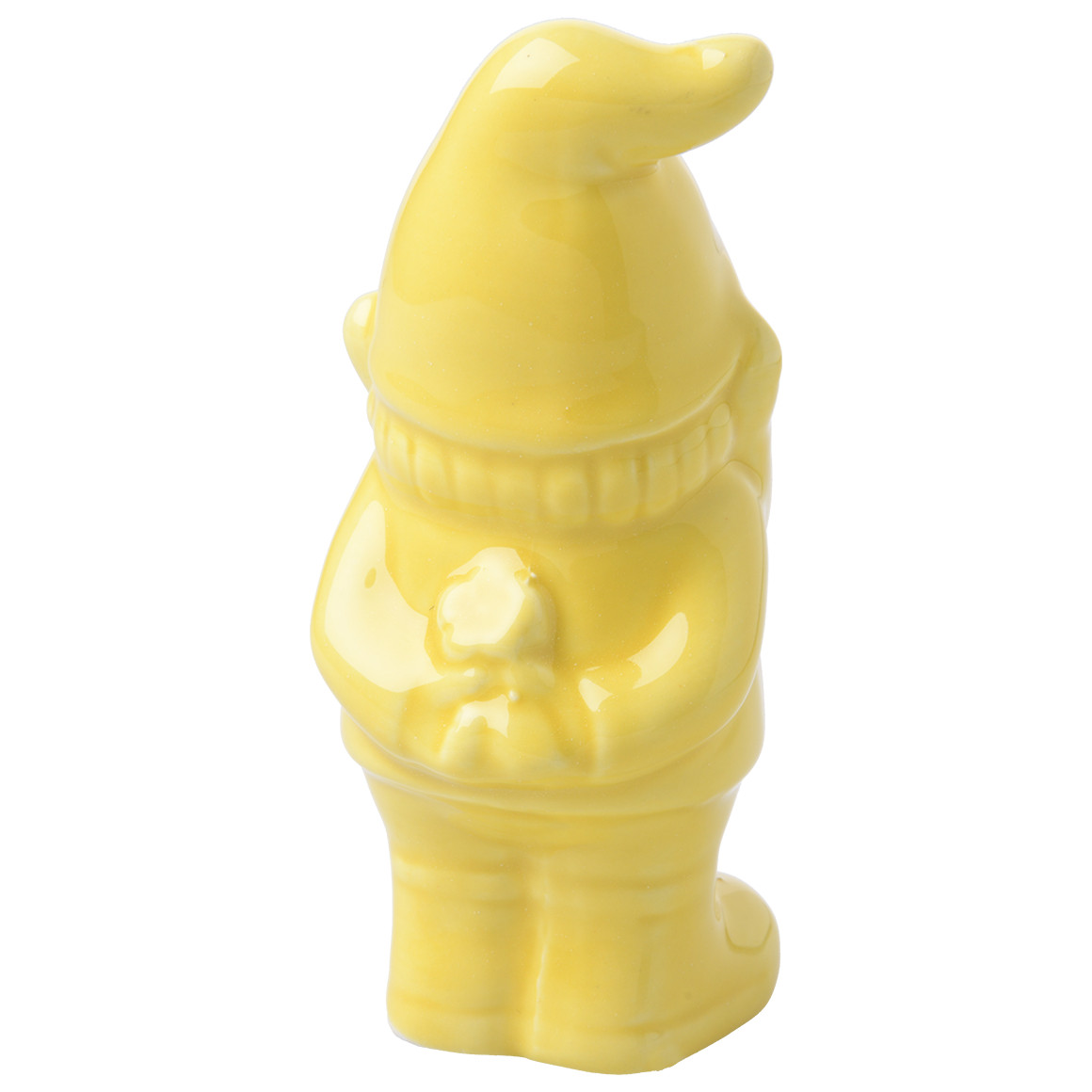 Kleine tuinkabouter in effen kleuren