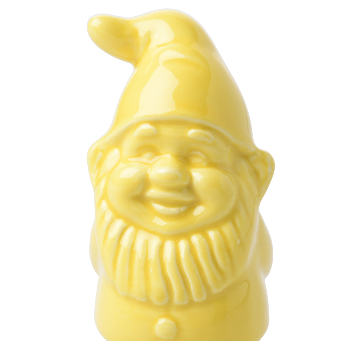 Kleine tuinkabouter in effen kleuren