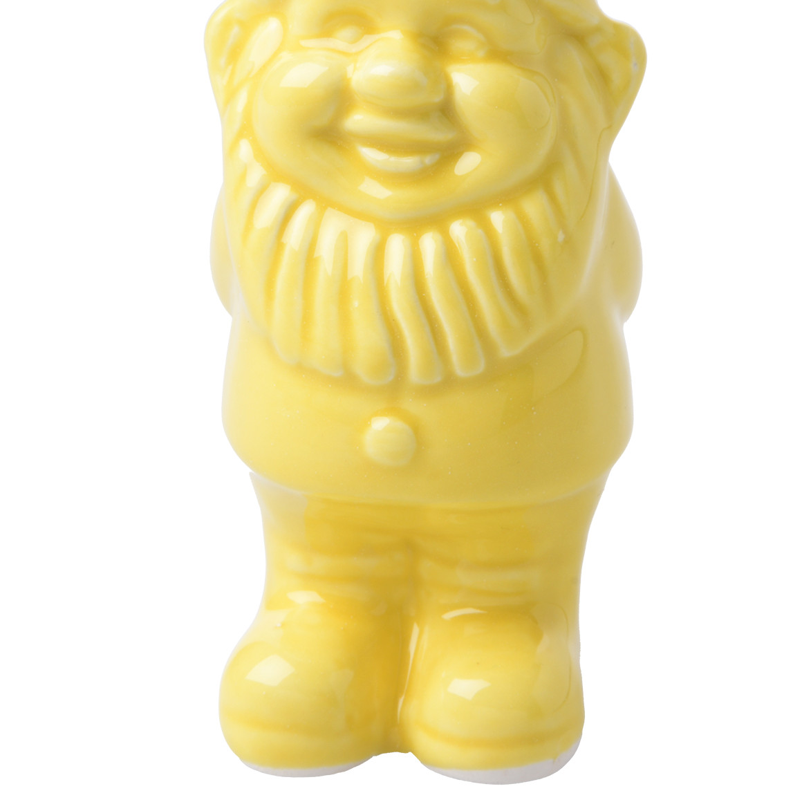 Kleine tuinkabouter in effen kleuren