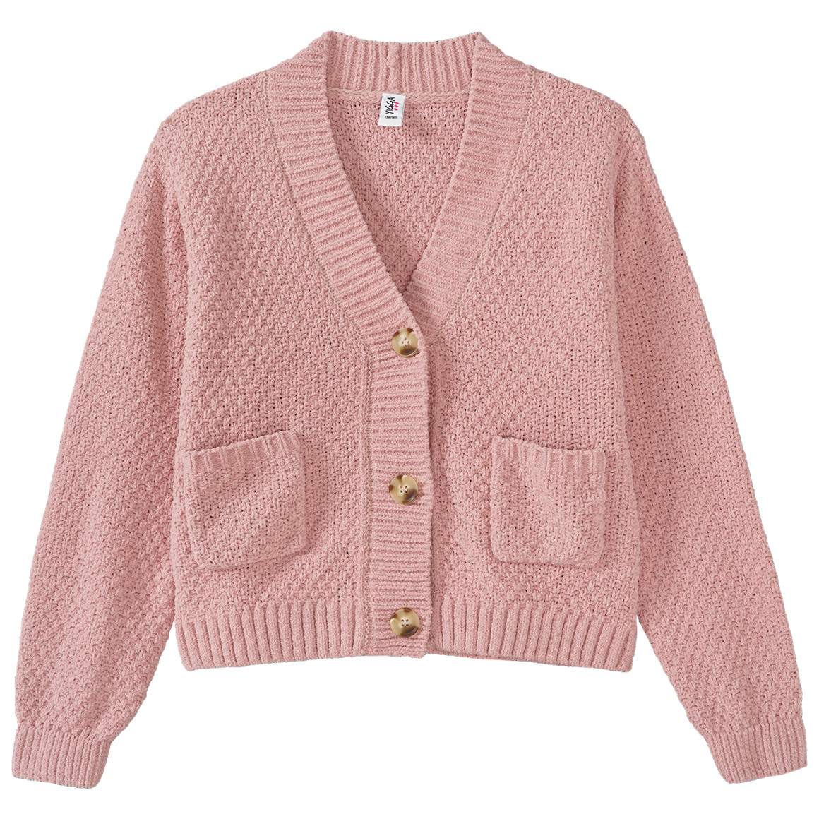 COCONELLA Mädchen Strickjacke Mit Raffung - Weich Und Bequem!