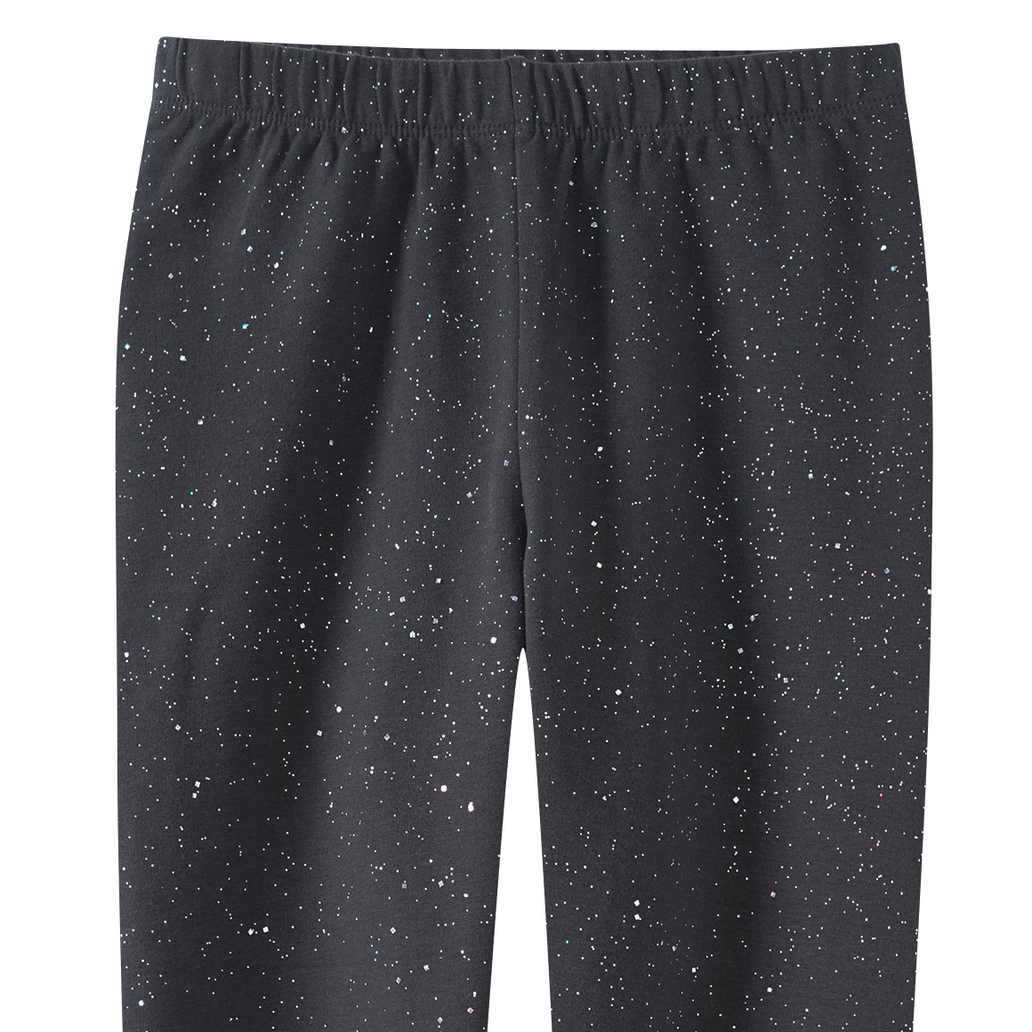 Mädchen Leggings mit Glitzer-Elementen