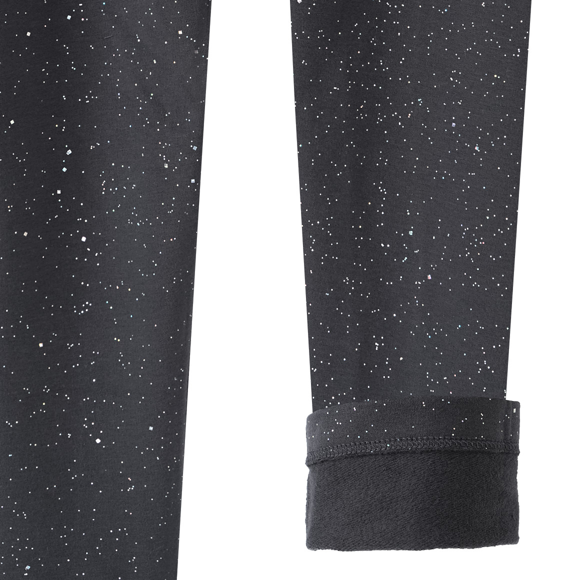 Mädchen Leggings mit Glitzer-Elementen