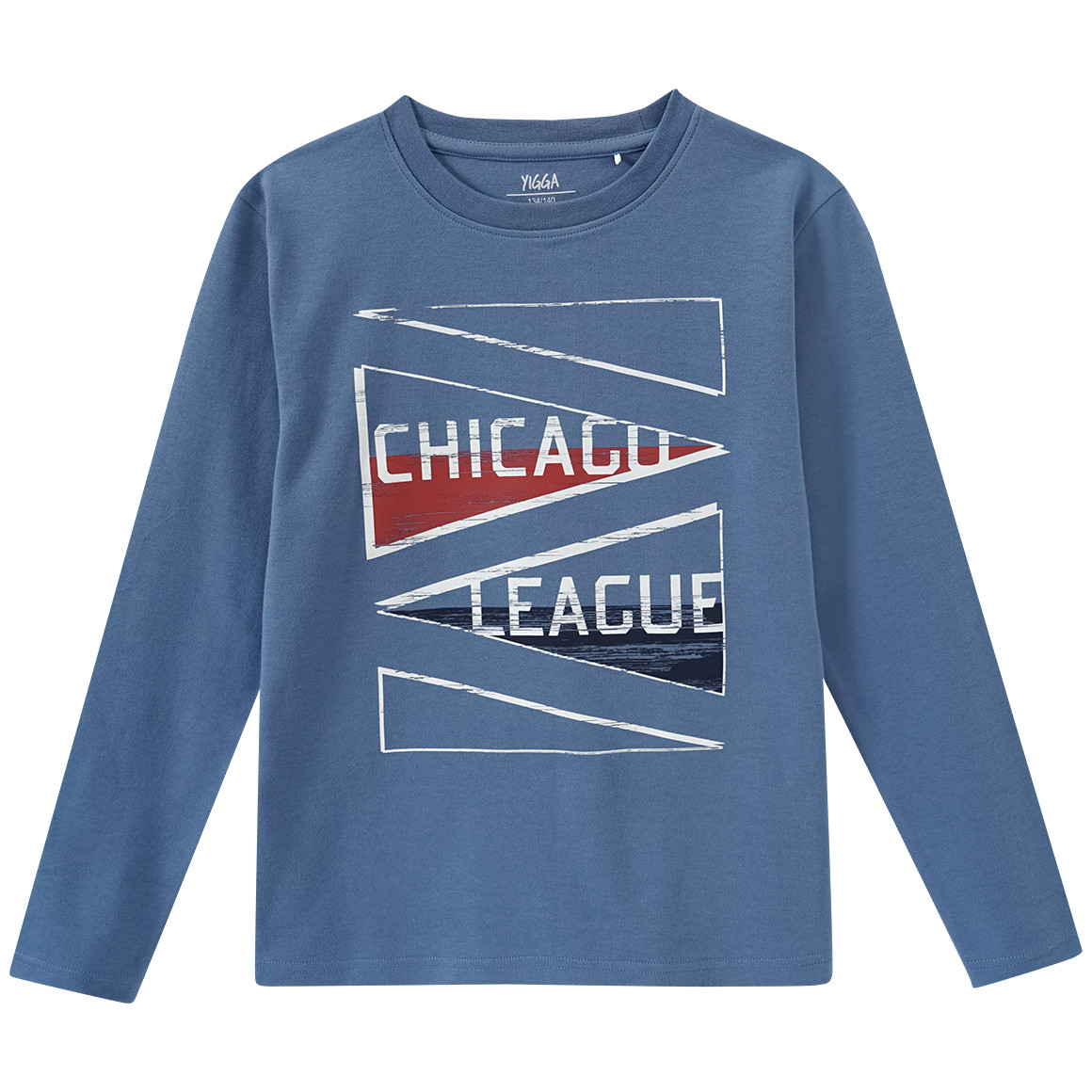 Jongensshirt met lange mouwen en print