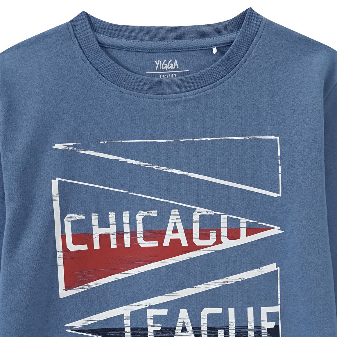 Jongensshirt met lange mouwen en print