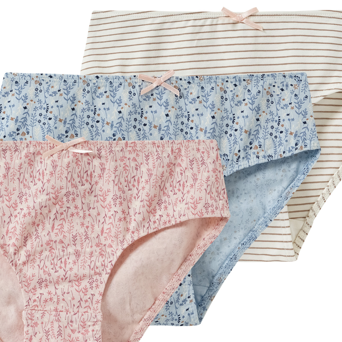 3 meisjesslips in een set