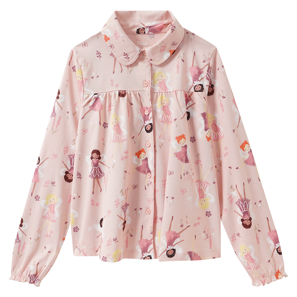 Meisjespyjama met all-overmotief