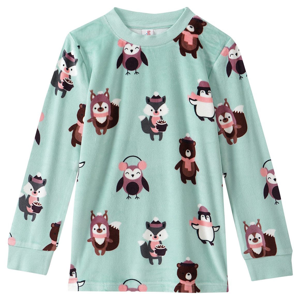 Meisjespyjama met dierenmotief