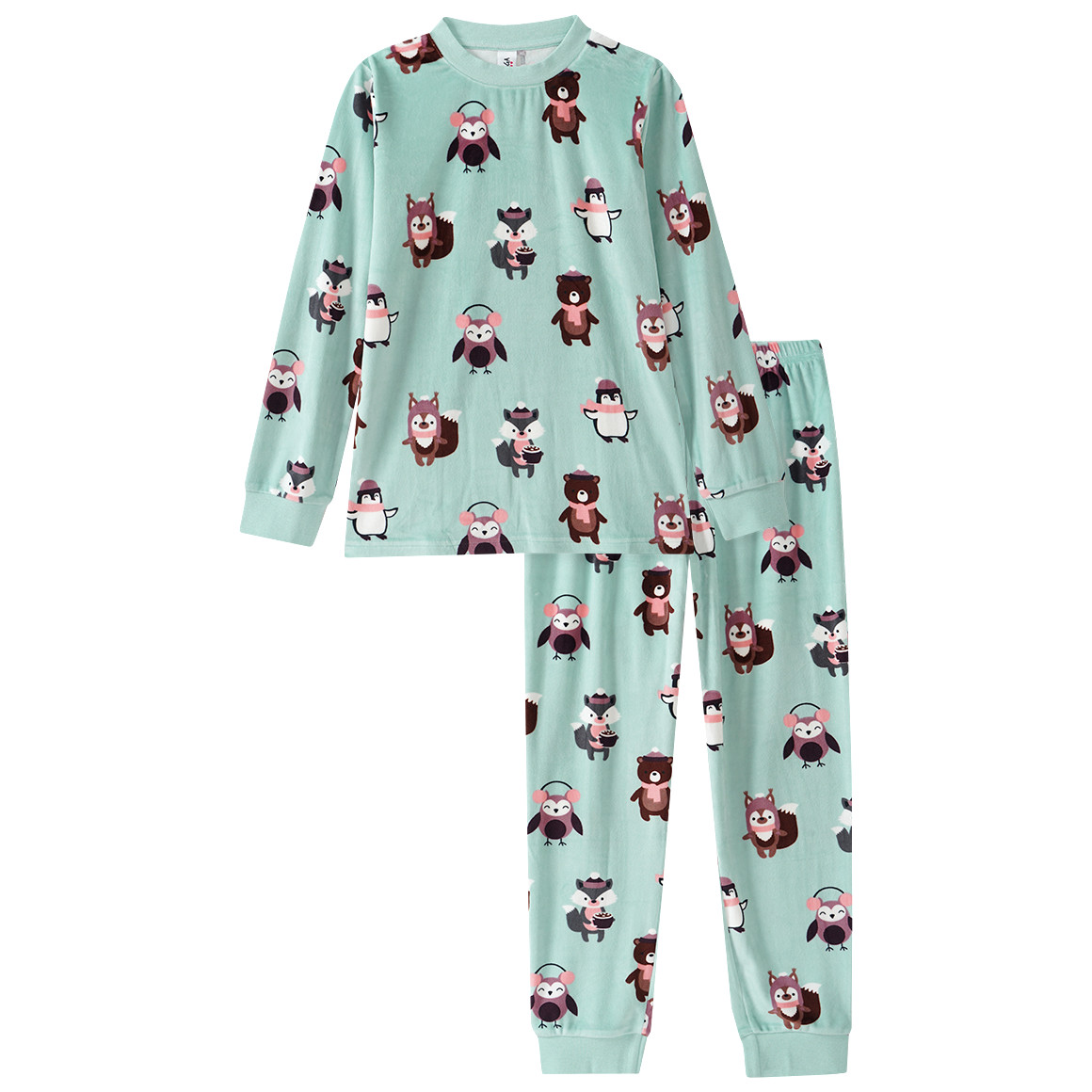 Meisjespyjama met dierenmotief