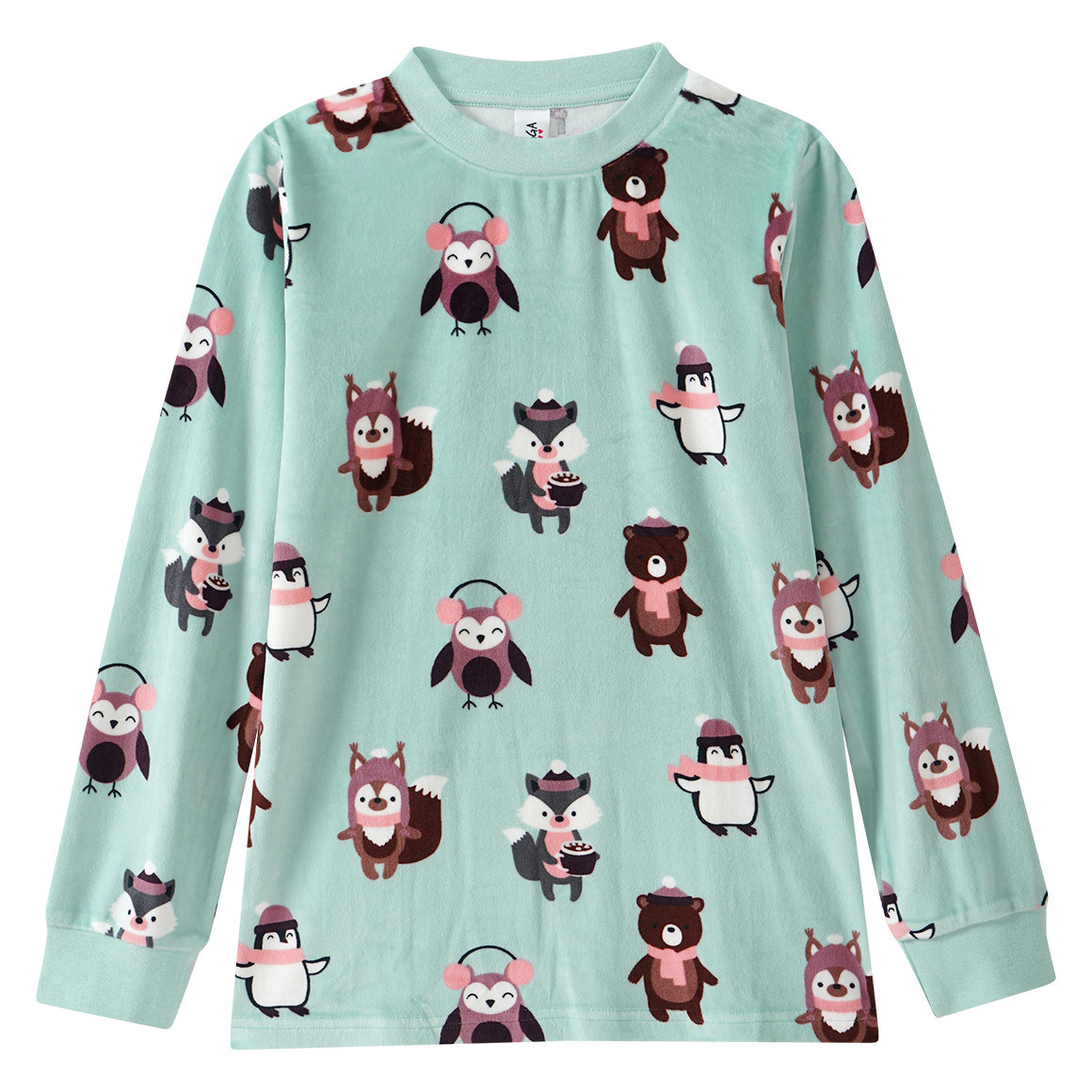 Meisjespyjama met dierenmotief