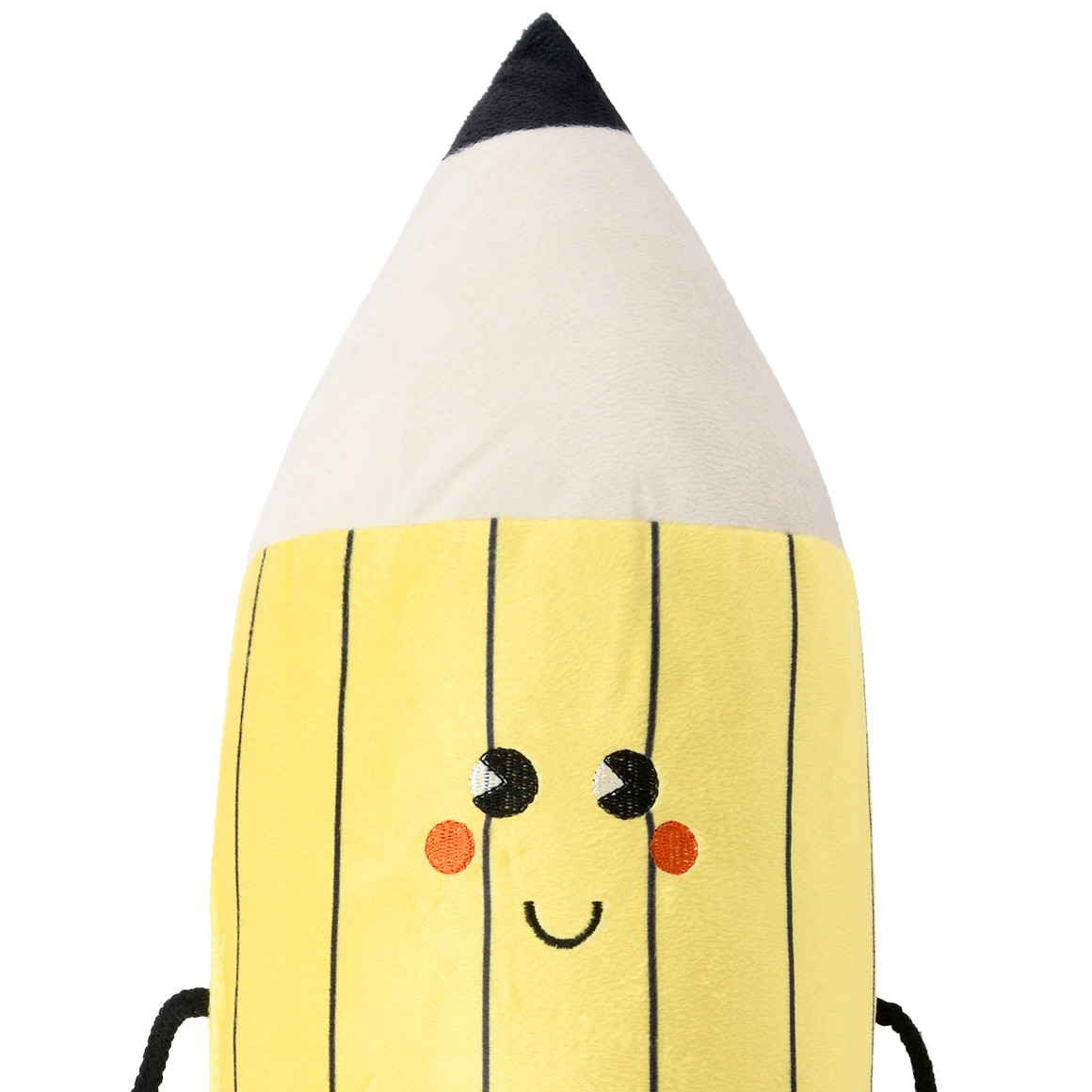 Decoratief kussen in potloodvorm