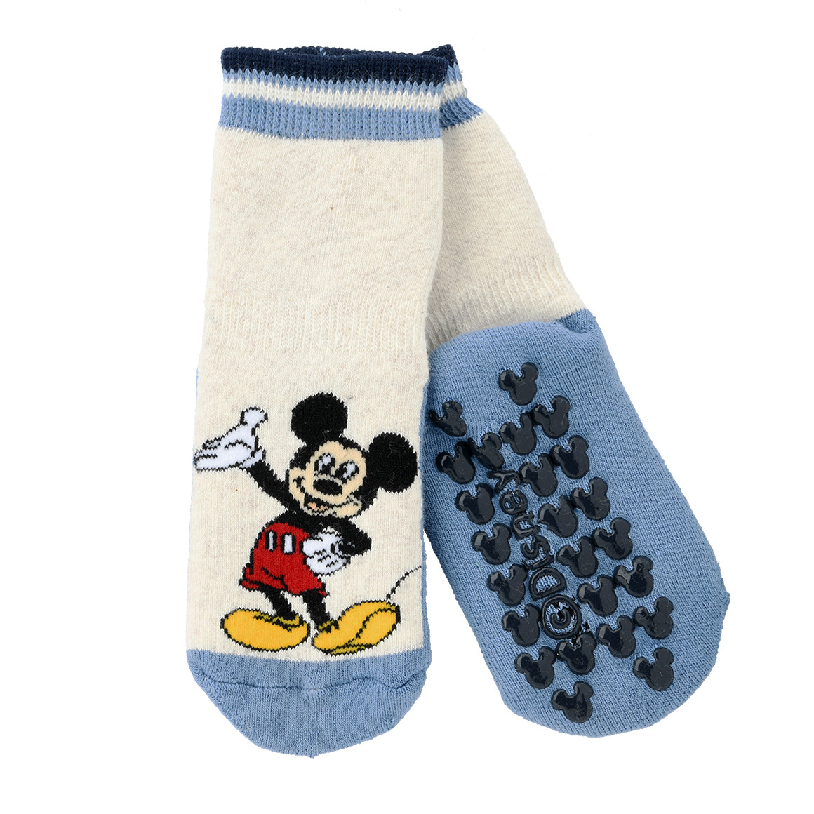 2 Paar Micky Maus Stoppersocken im Set