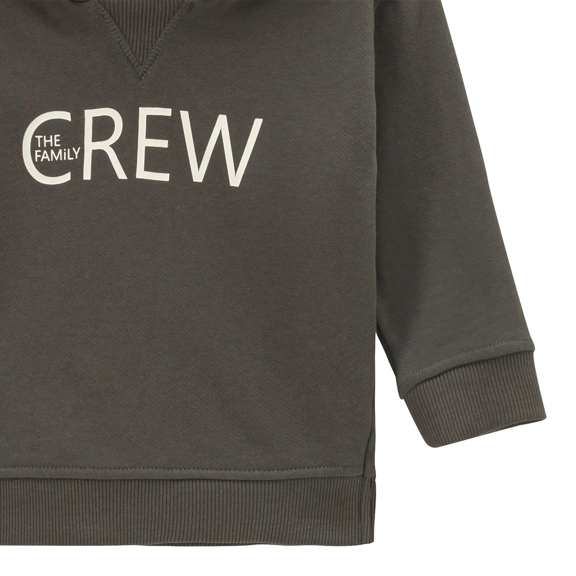 Babyhoodie met message-print