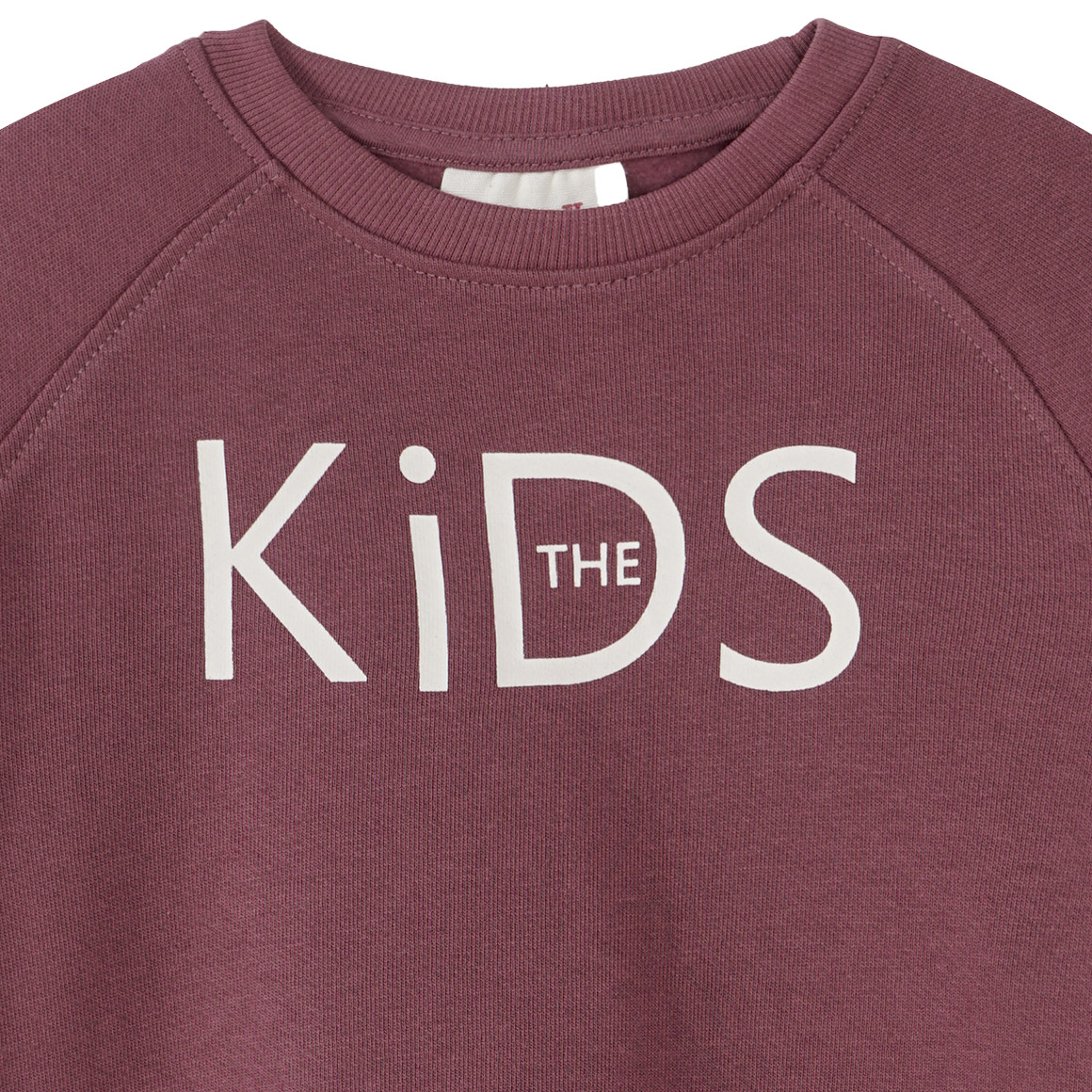 Meisjessweatshirt met tekstprint