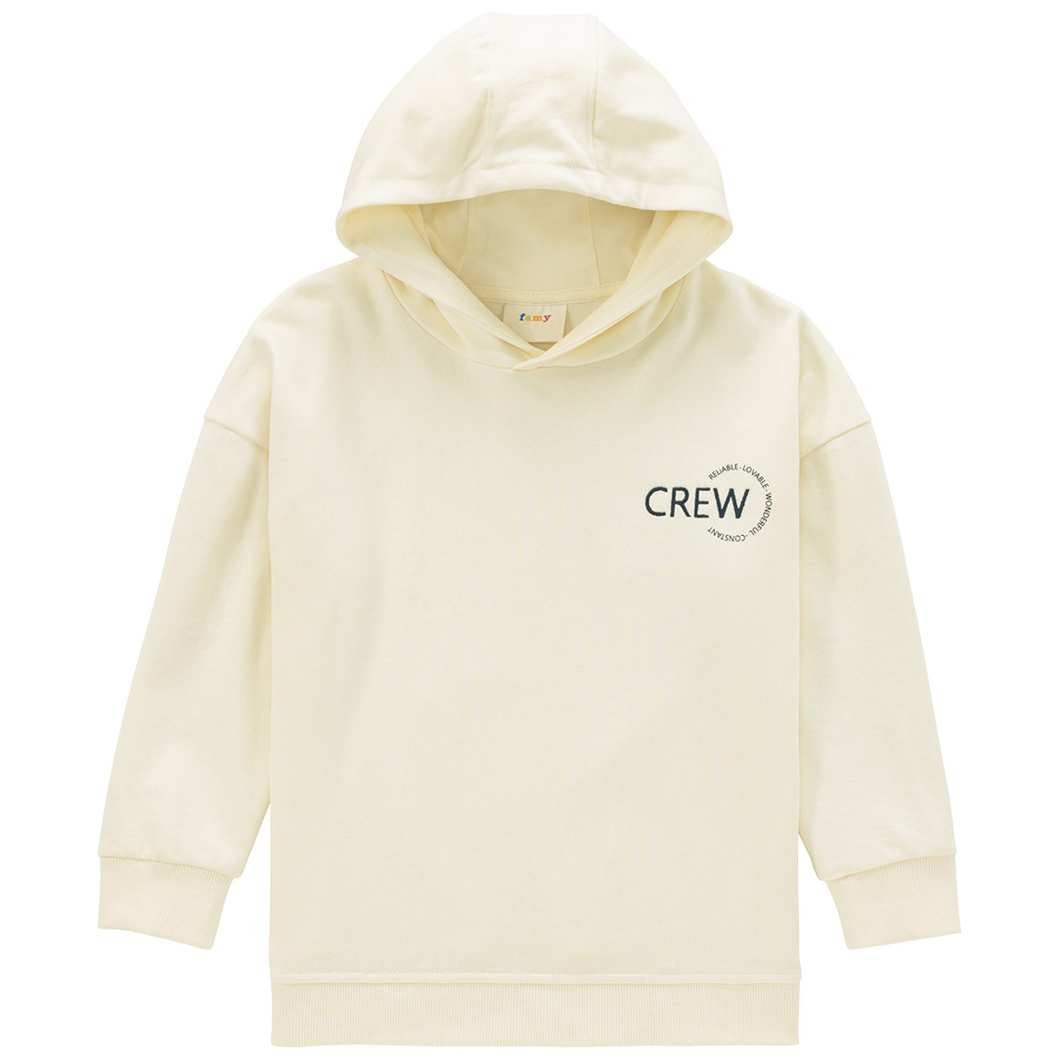 Kinderhoodie met message-print