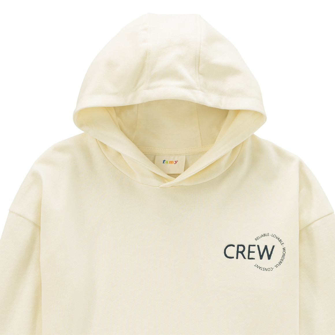 Kinderhoodie met message-print