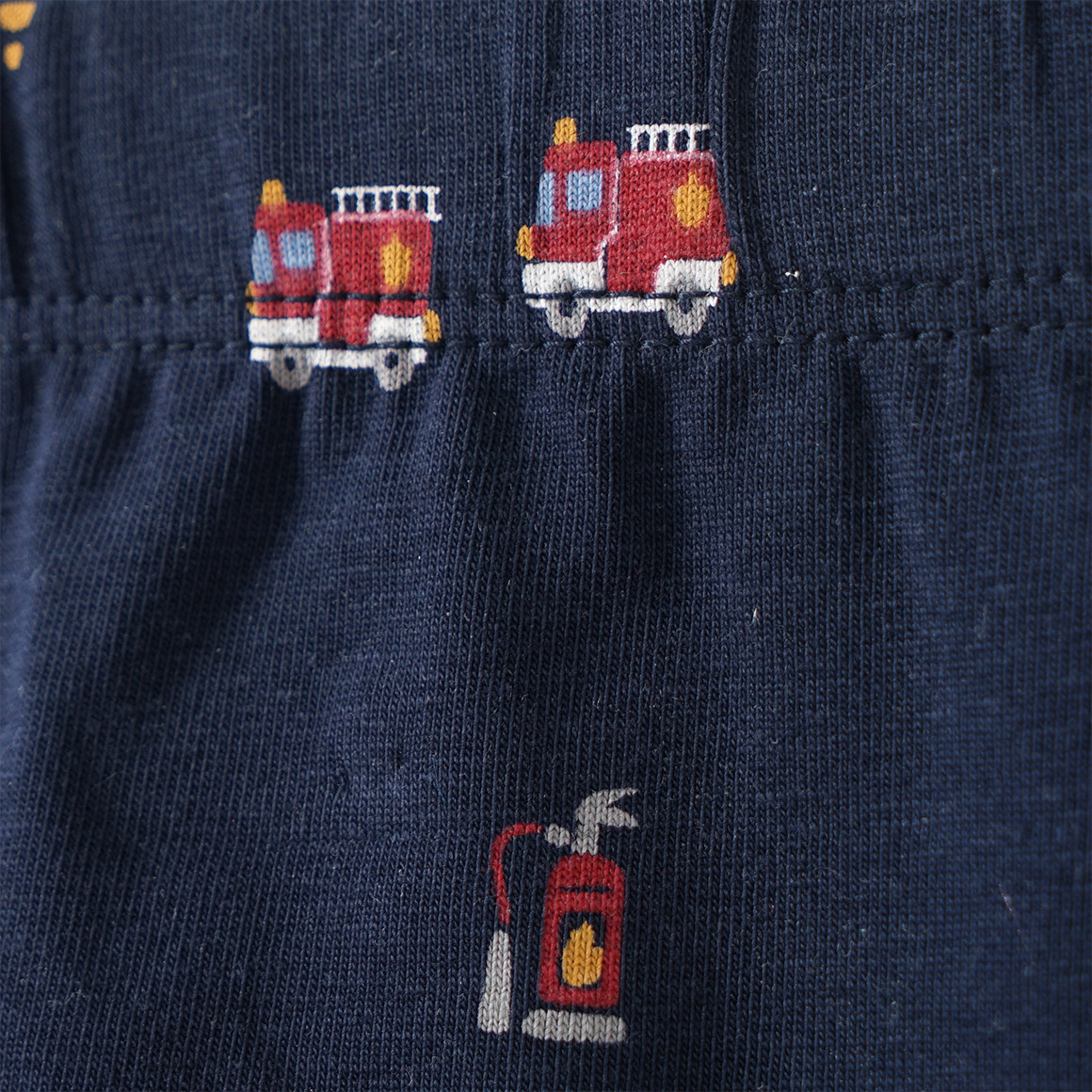 3 Baby Slips mit Feuerwehr-Motiven