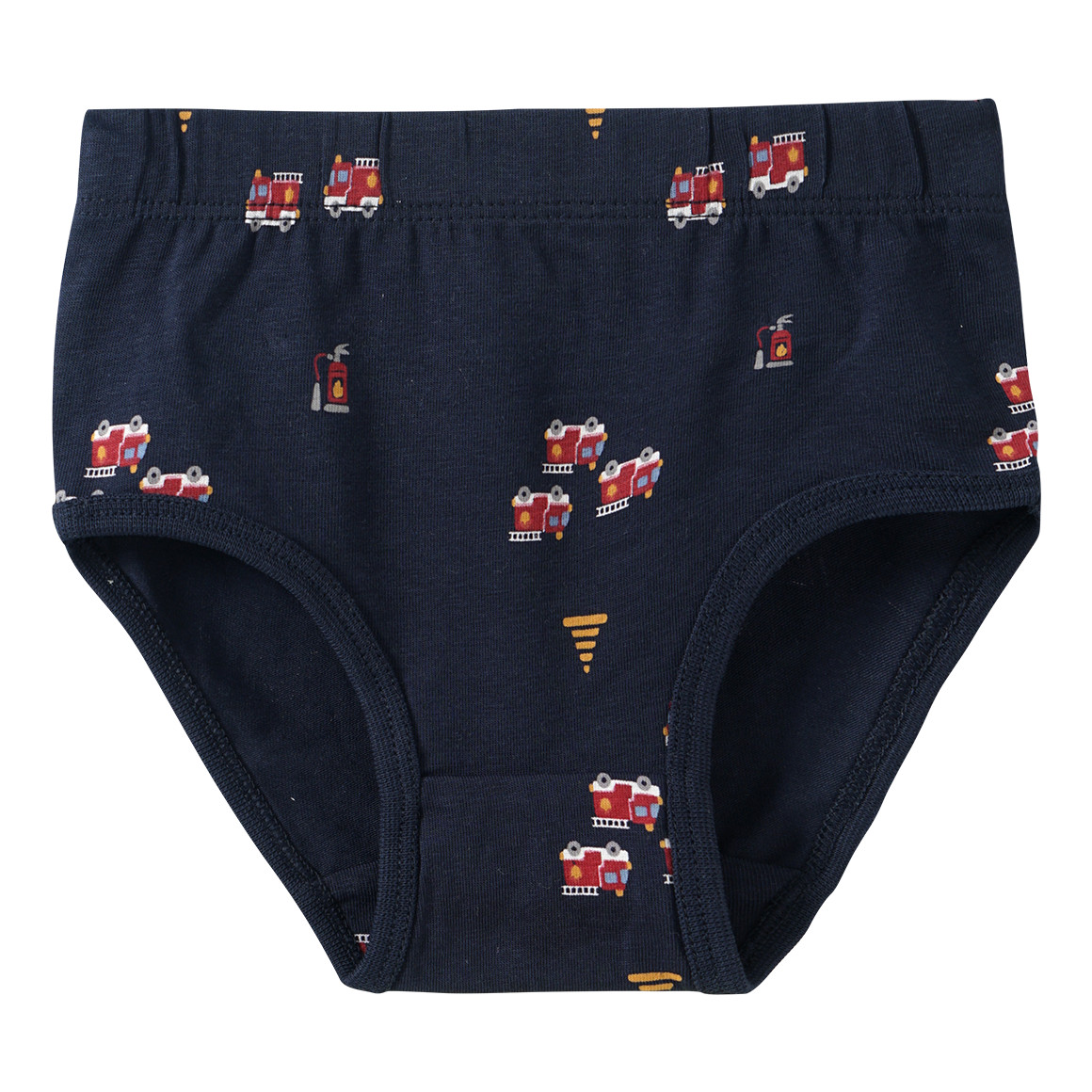 3 Baby Slips mit Feuerwehr-Motiven