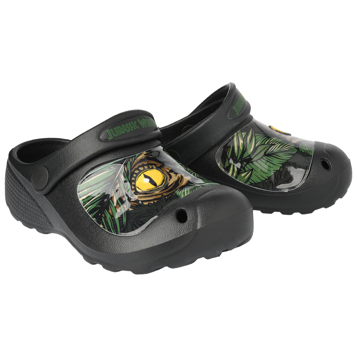 Jurassic World badslippers met riempjes