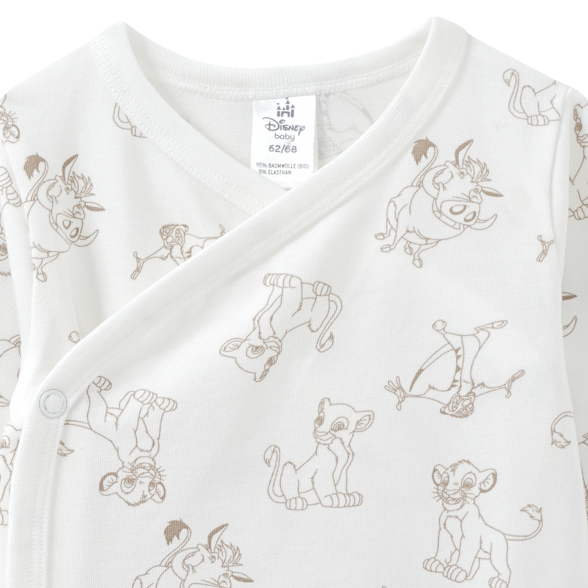 Der König der Löwen Wickelbody mit langem Arm