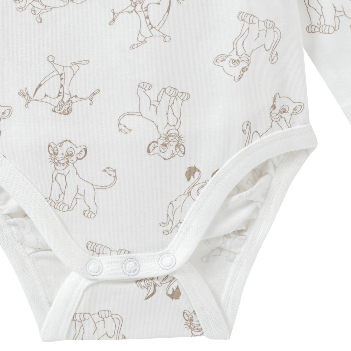 Der König der Löwen Wickelbody mit langem Arm