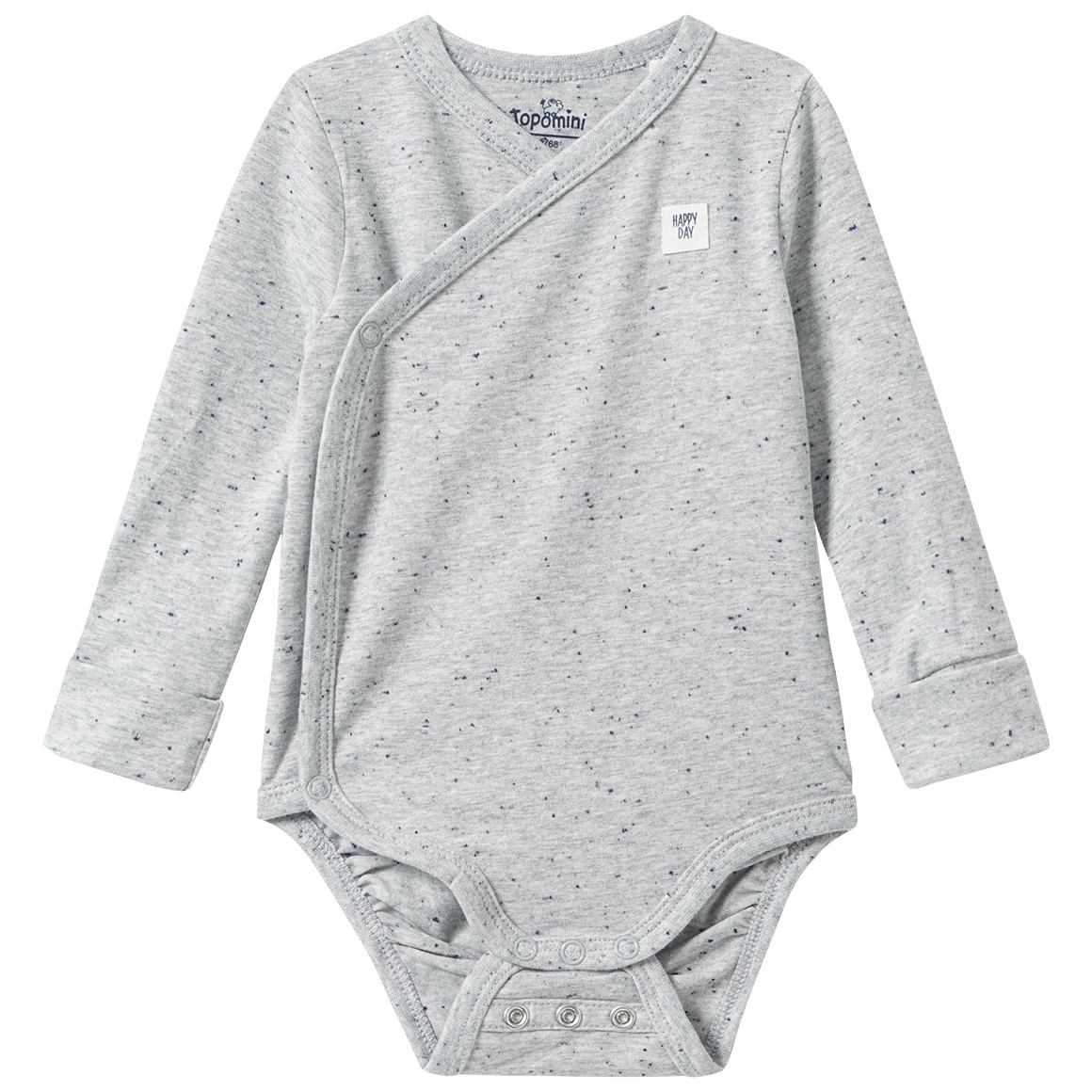 Newborn Wickelbody zum Mitwachsen