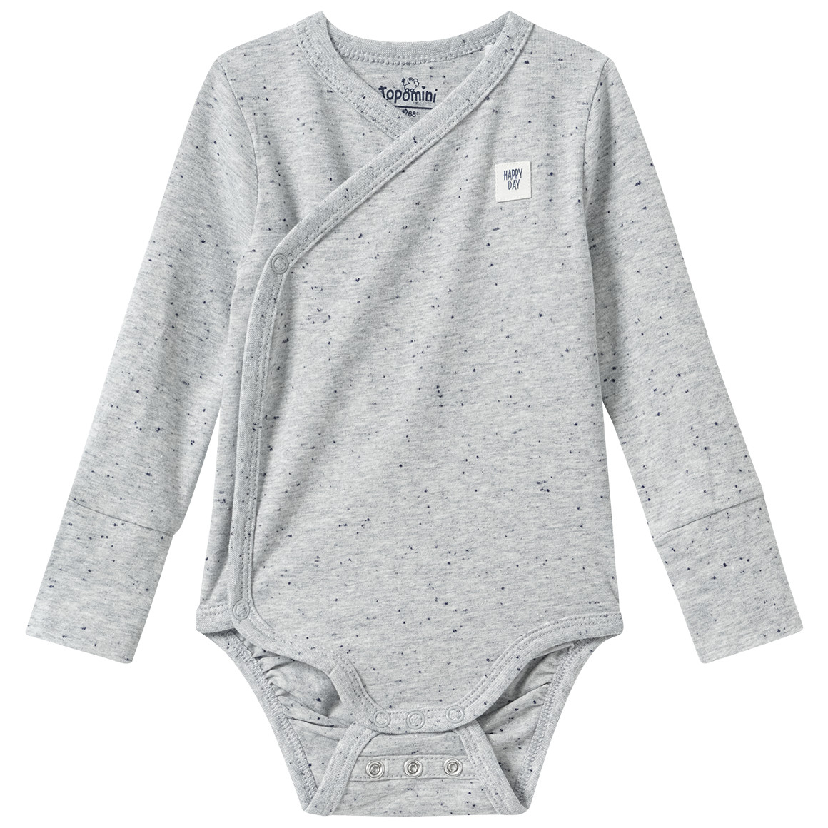 Newborn Wickelbody zum Mitwachsen