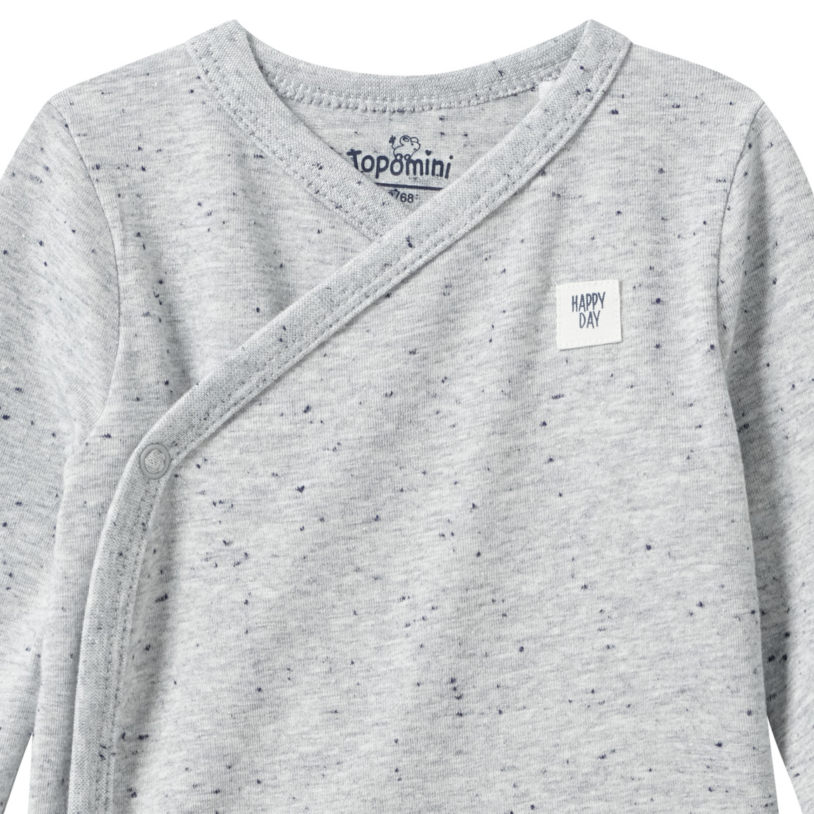 Newborn Wickelbody zum Mitwachsen