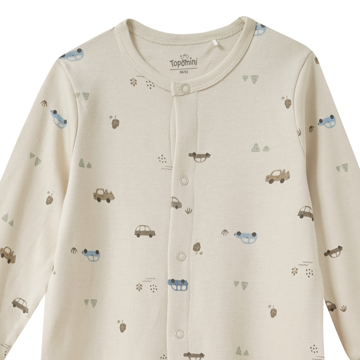 Baby Schlafanzug mit Allover-Print