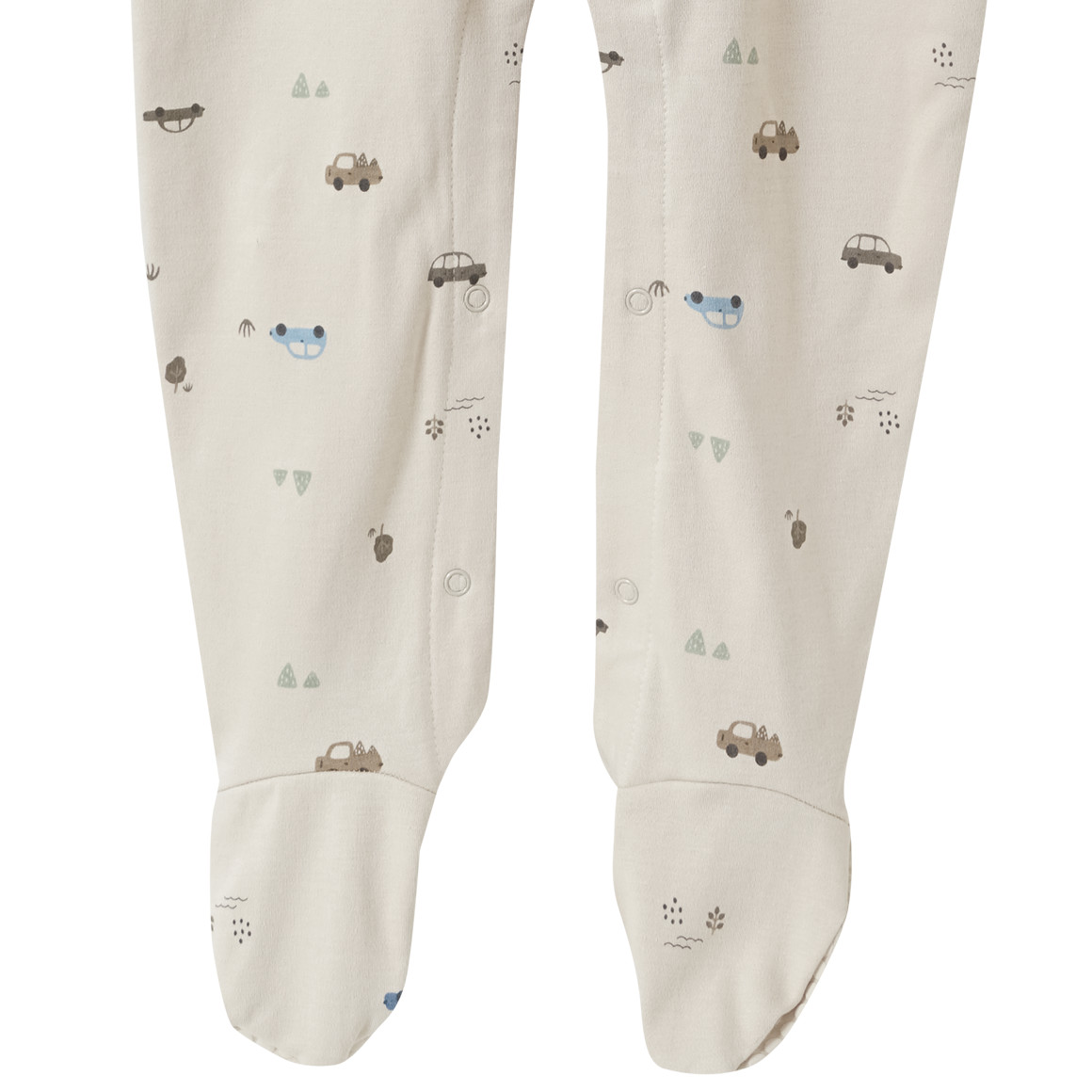 Baby Schlafanzug mit Allover-Print