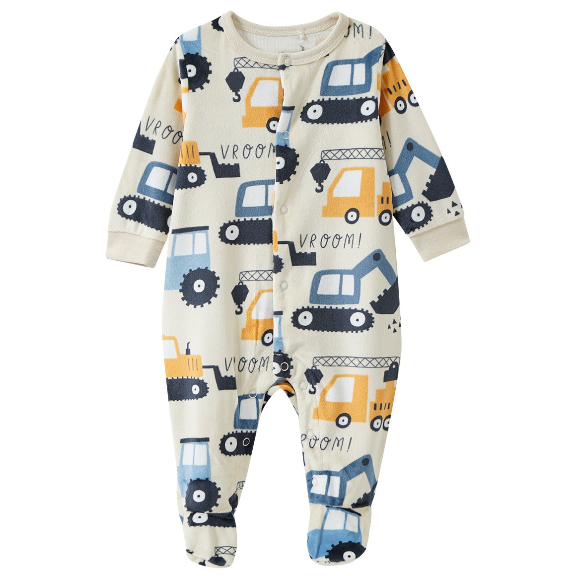 Newborn Nicki-Schlafanzug mit Allover-Print