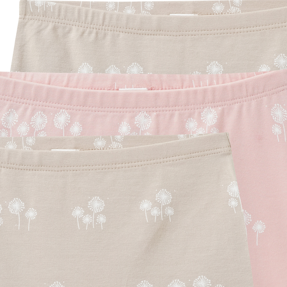 3 babyslips met bloemenprint