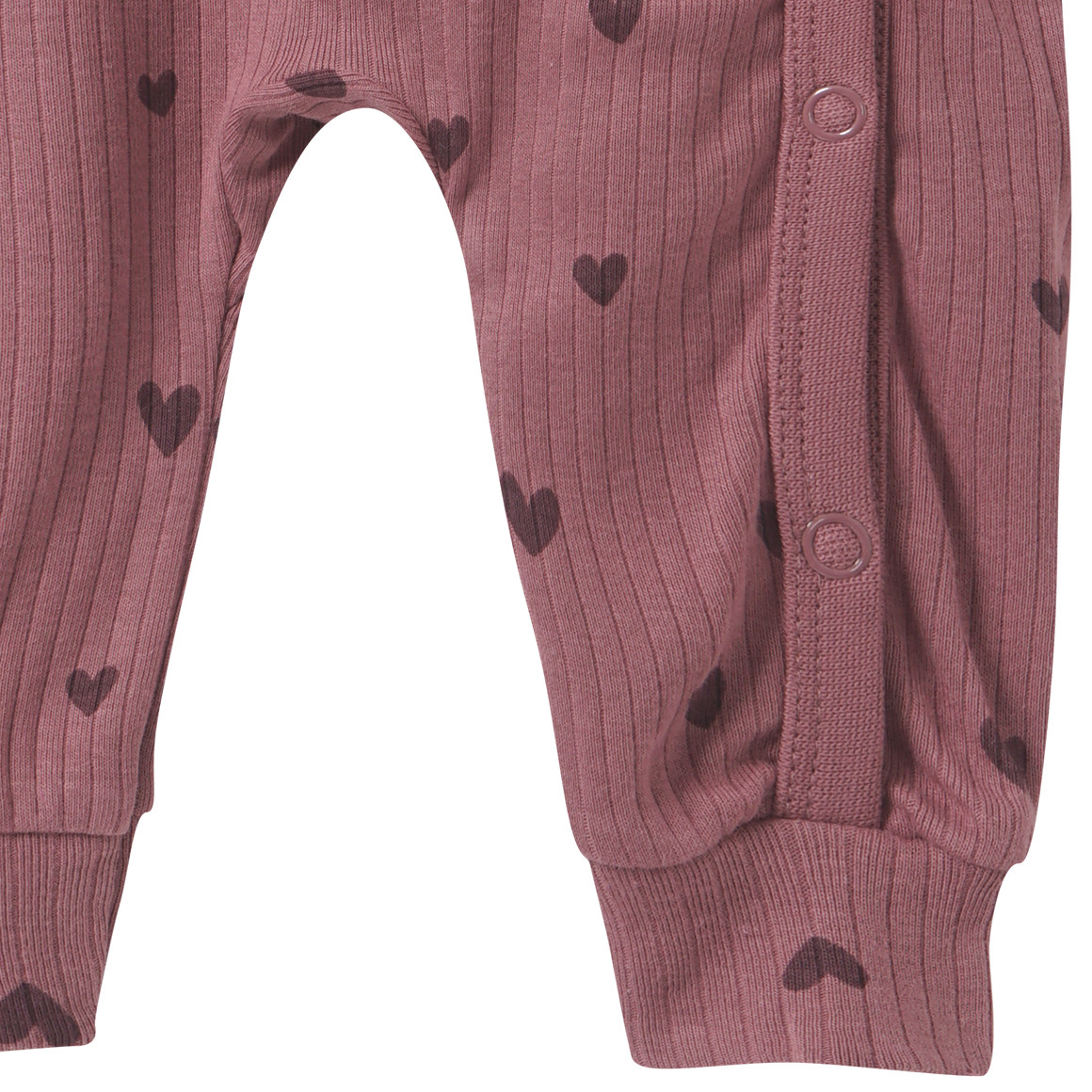 Newborn Schlafanzug mit Herz-Allover