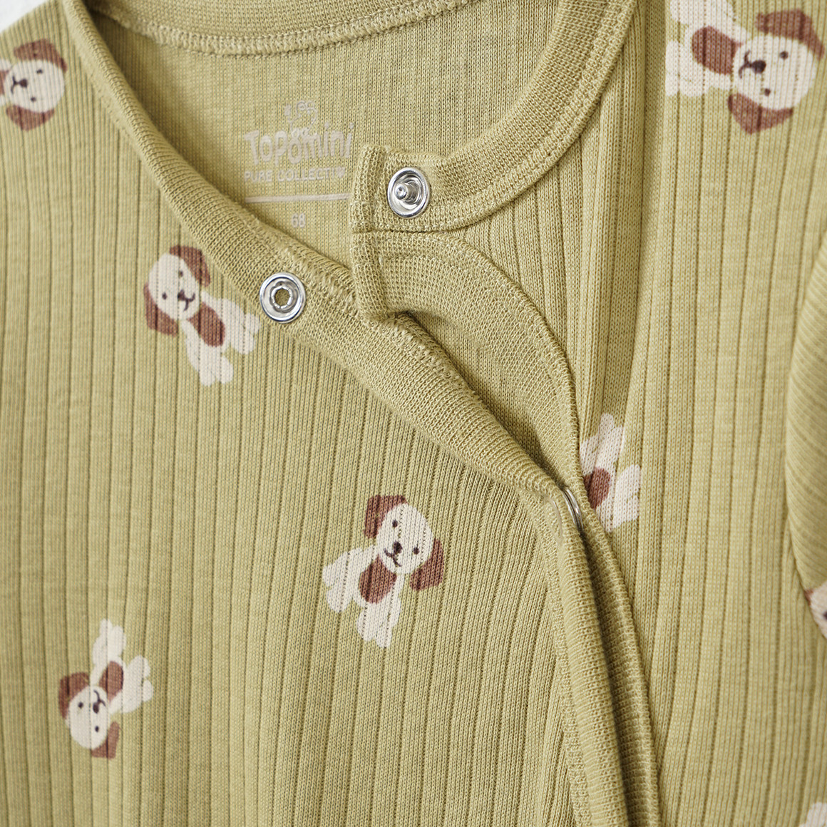 Geboorte pyjama met hond allover