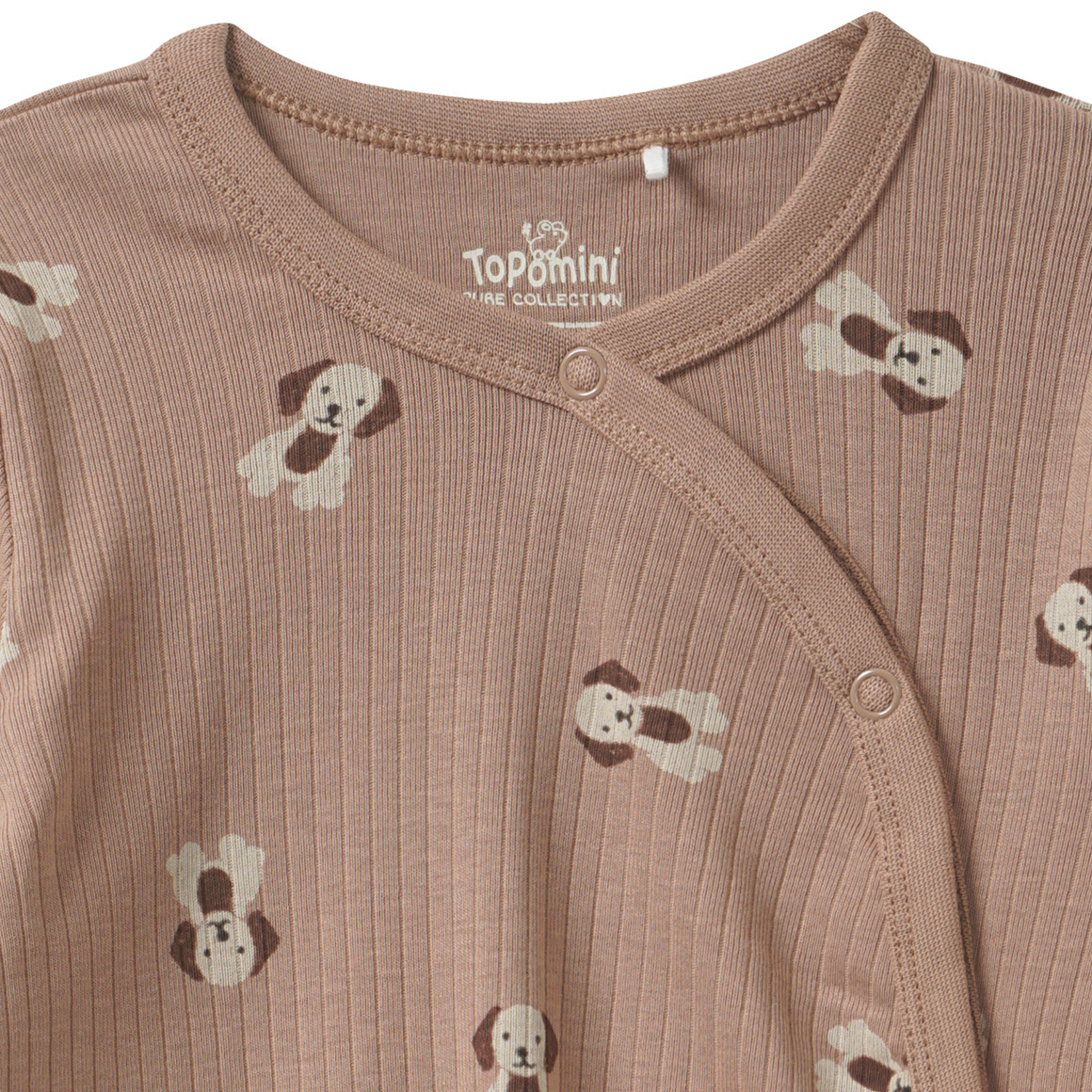 Geboorte pyjama met hond all-over