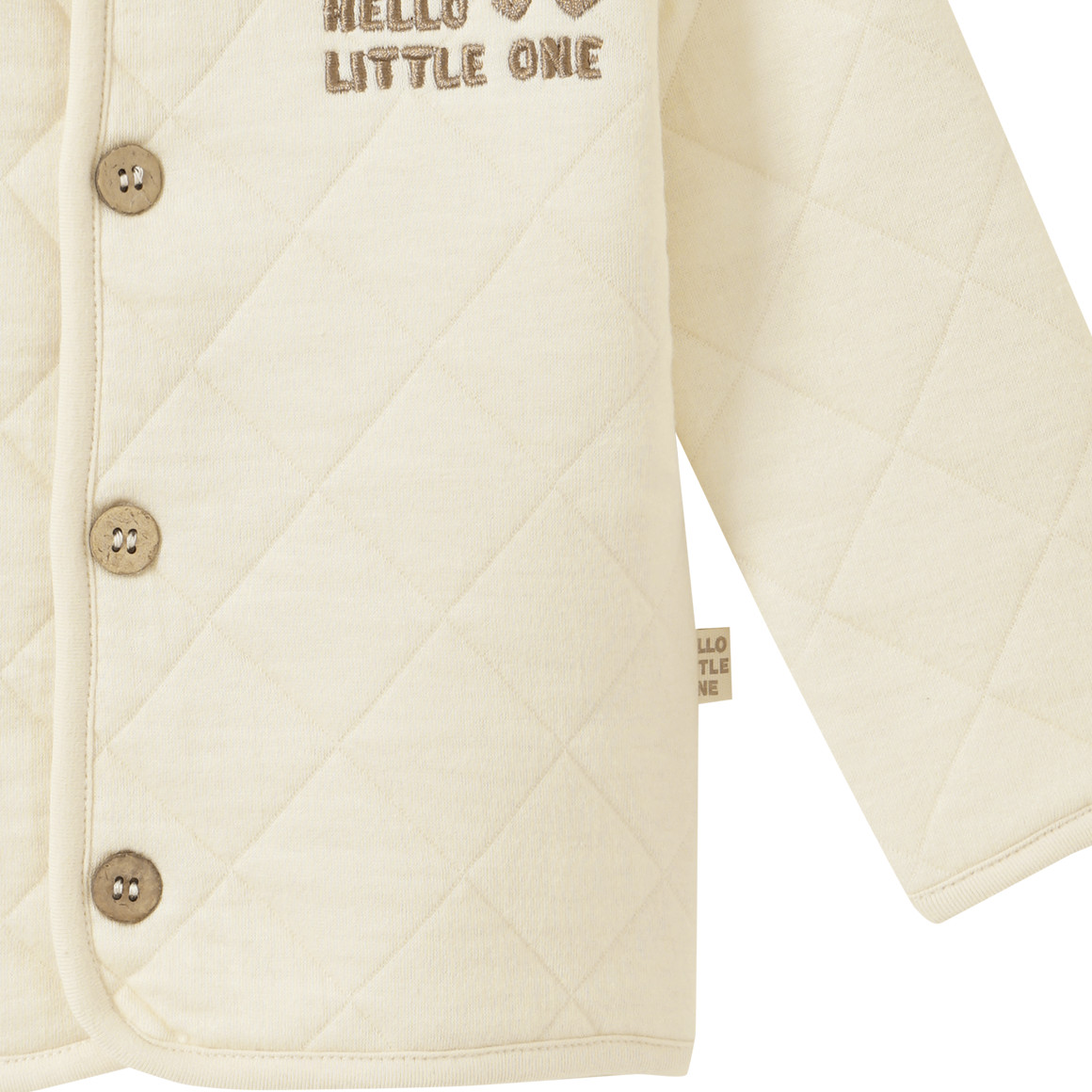 Newborn jasje met biologisch katoen