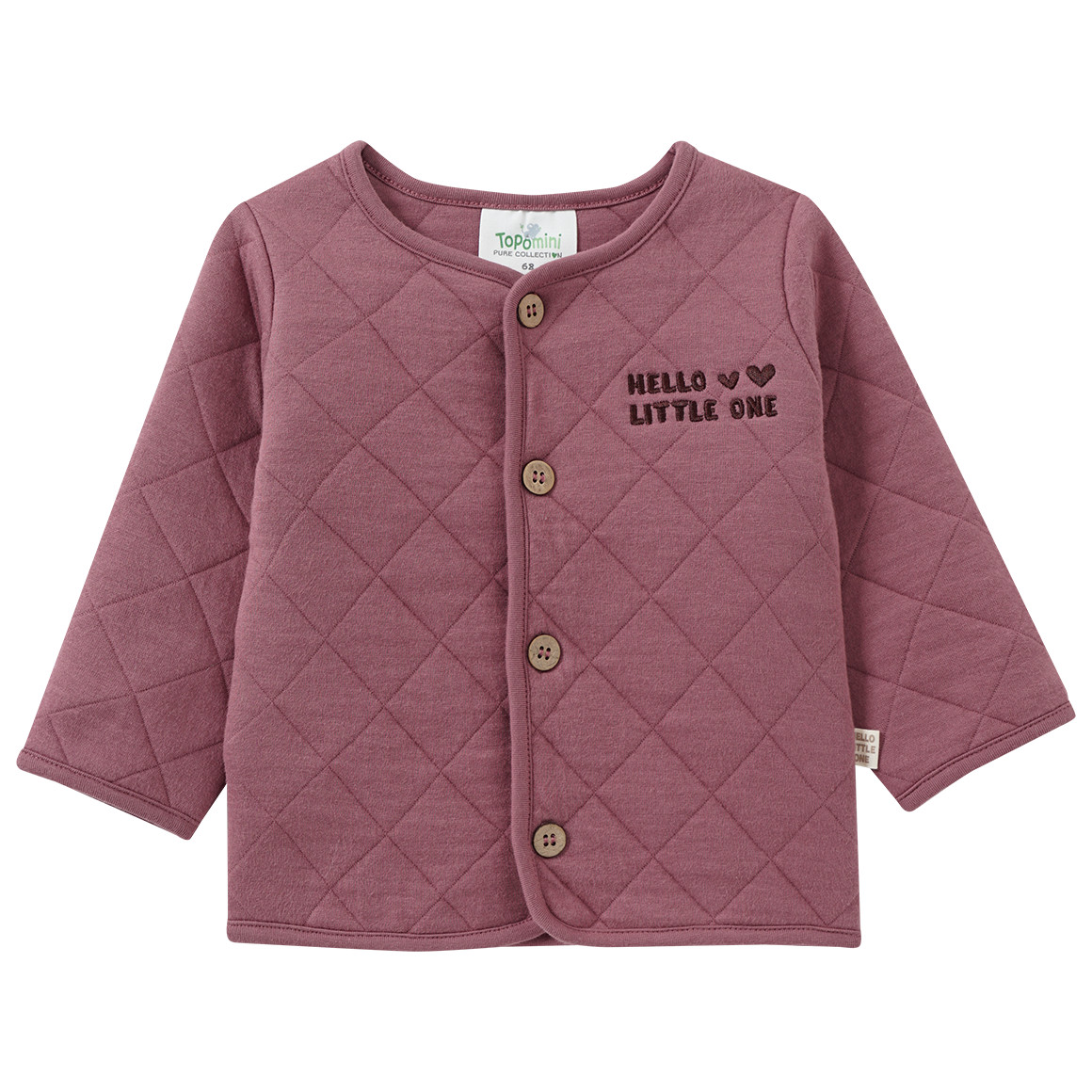 Newborn jasje met biologisch katoen