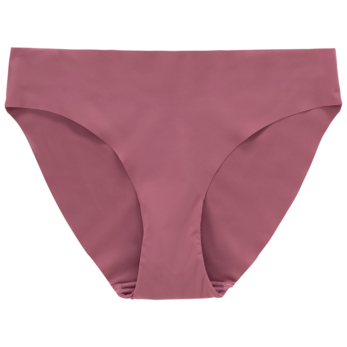 Naadloze damesslip van zachte microvezel