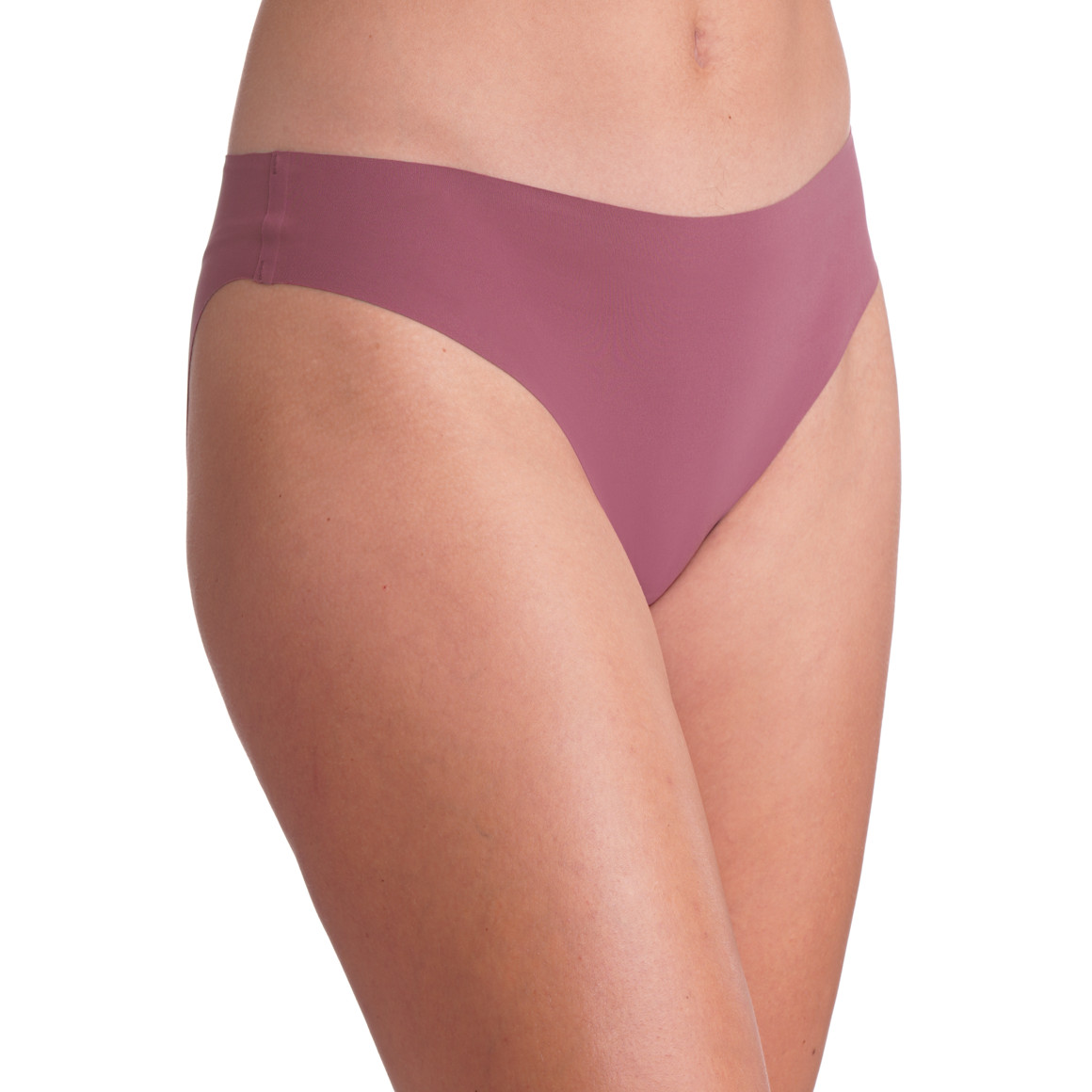 Naadloze damesslip van zachte microvezel