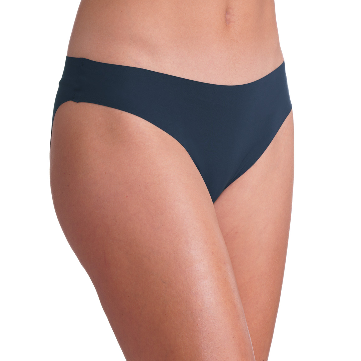 Naadloze damesslip van zachte microvezel