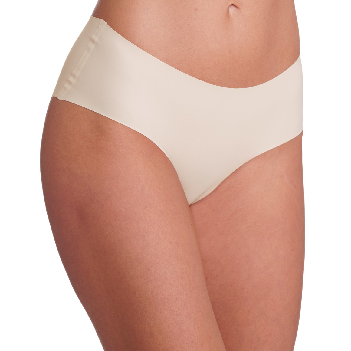 Naadloze damespanty van gladde microvezel