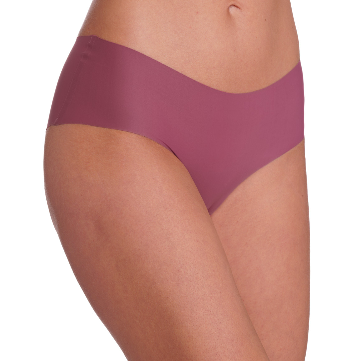 Naadloze damespanty van gladde microvezel