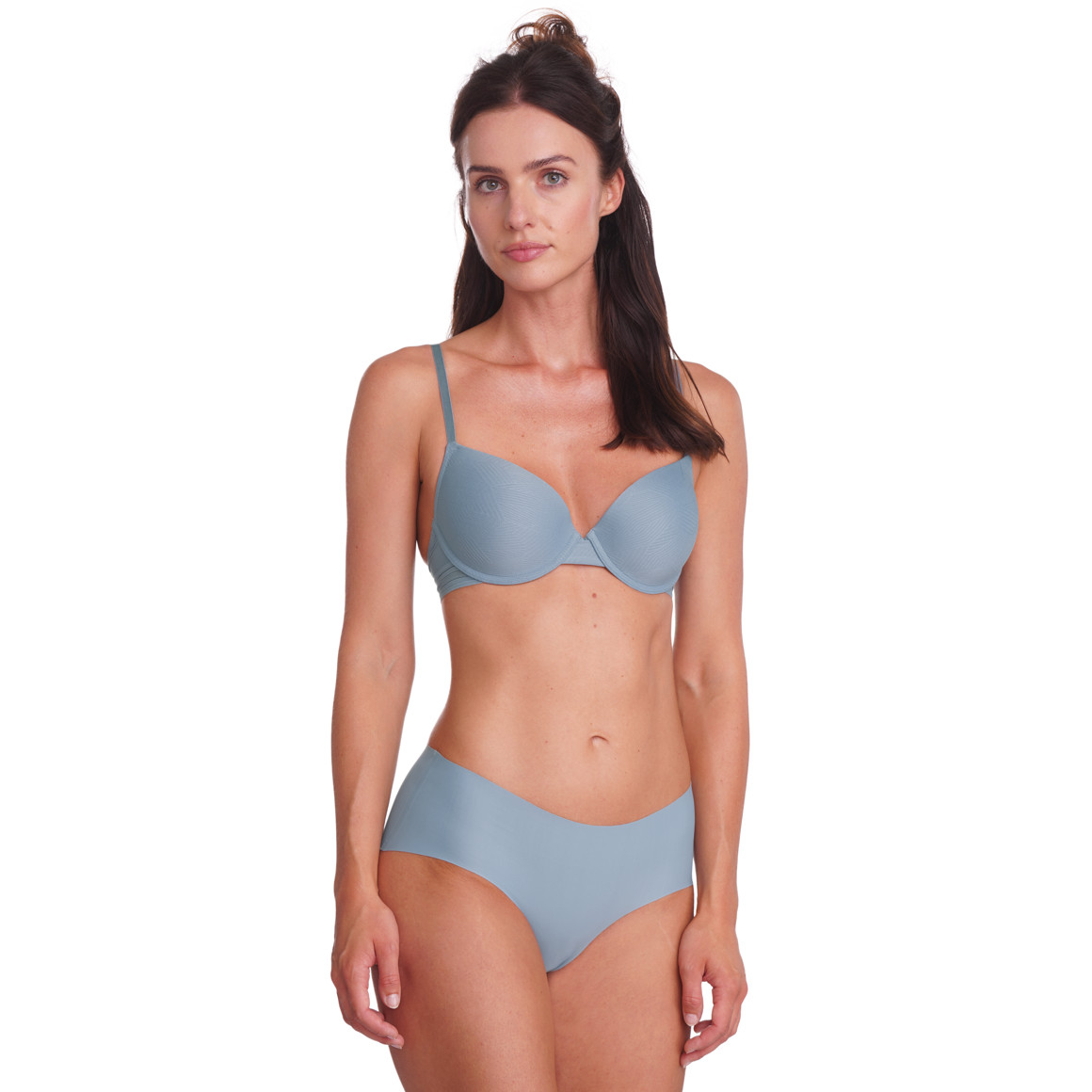 Naadloze damespanty van gladde microvezel