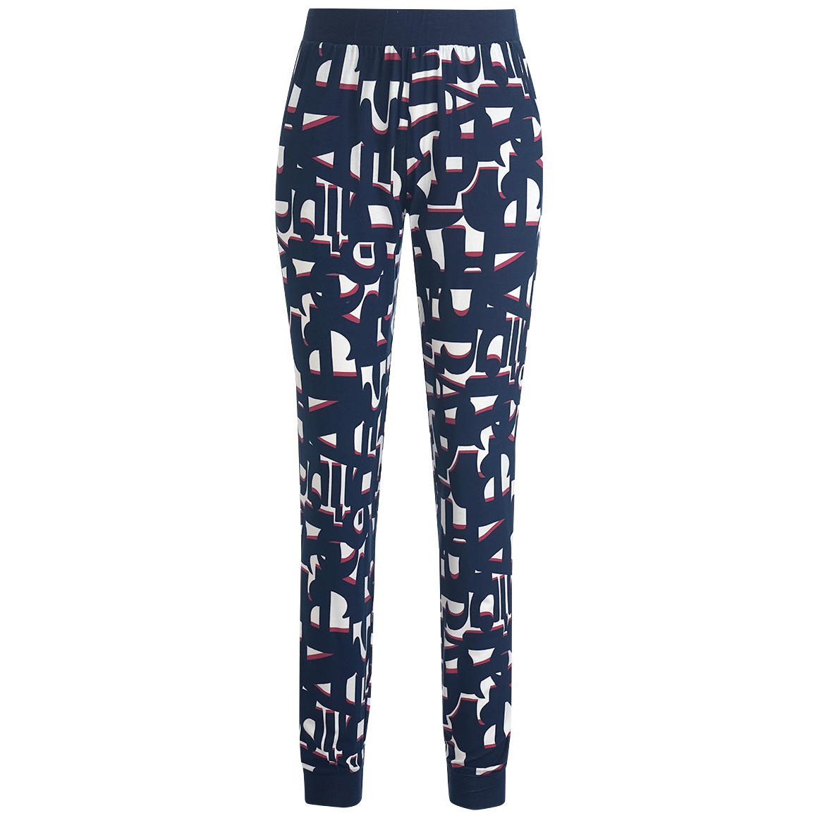 Damen Schlafhose mit Allover-Muster