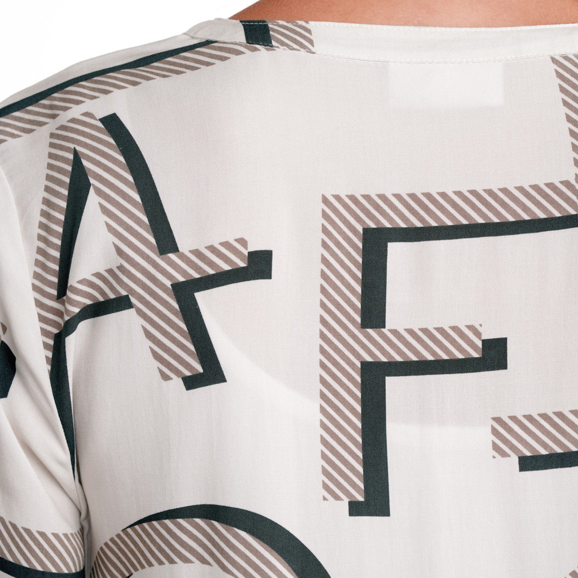 Damesblouse met all-over print