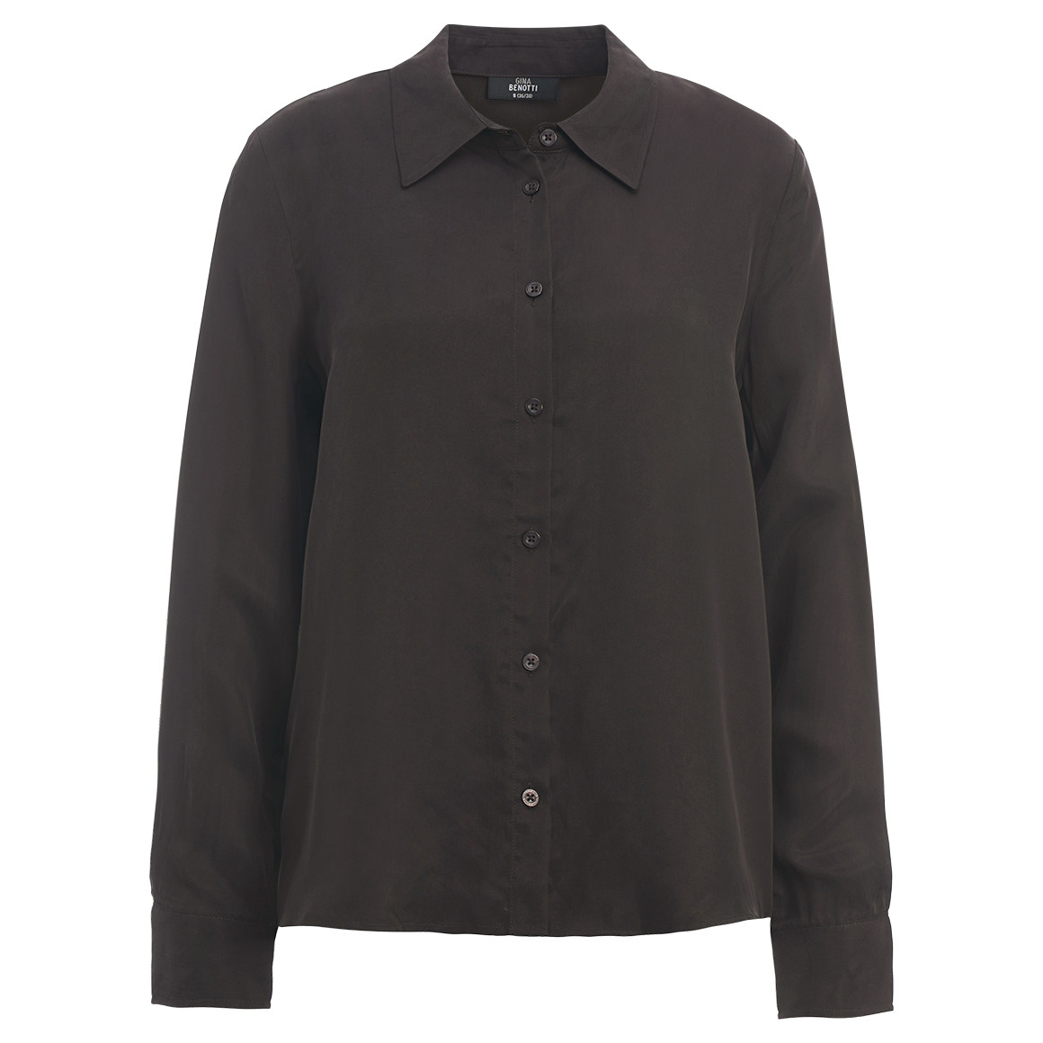 Damen Bluse in glänzender Optik