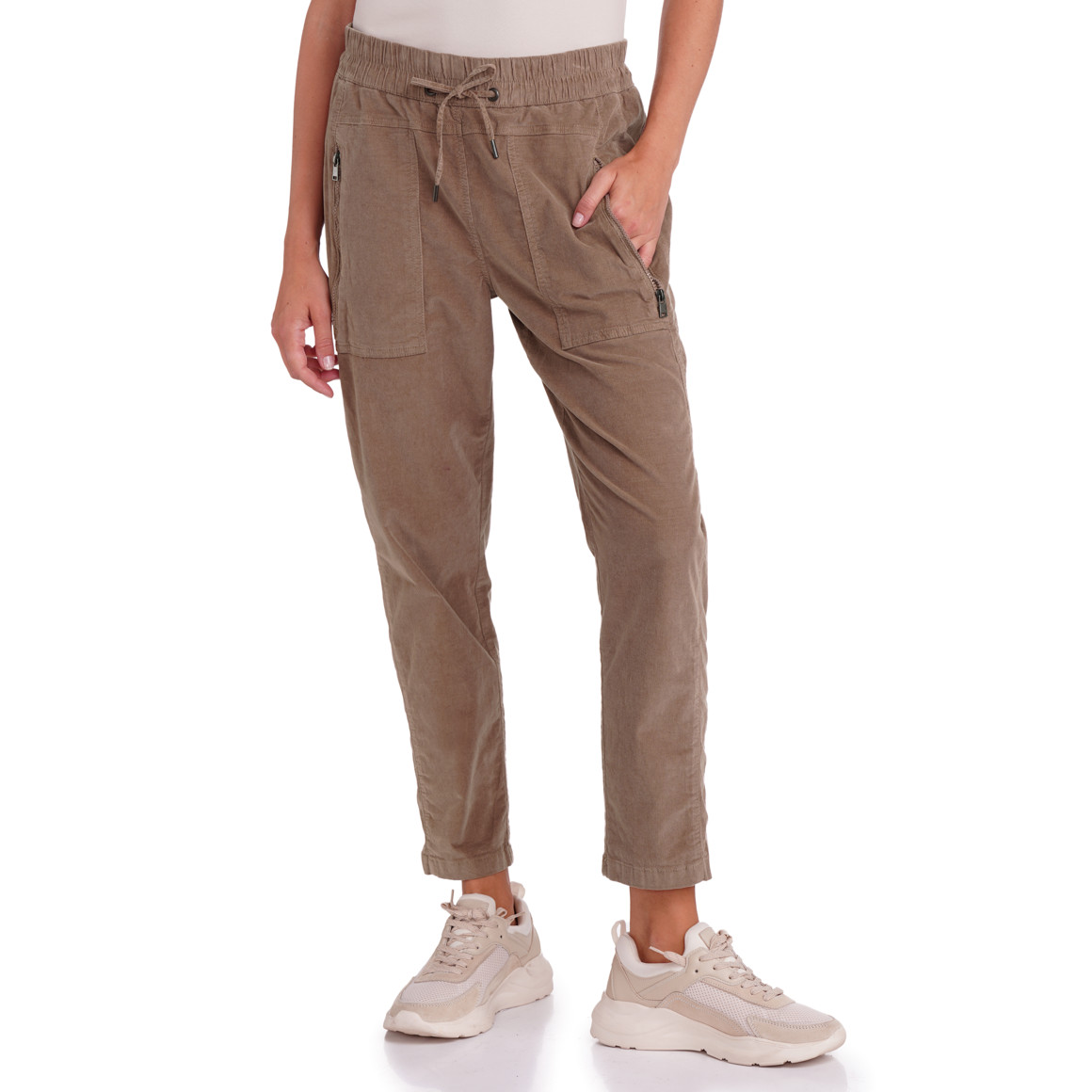 Damen Cord-Hose mit Komfortbund
